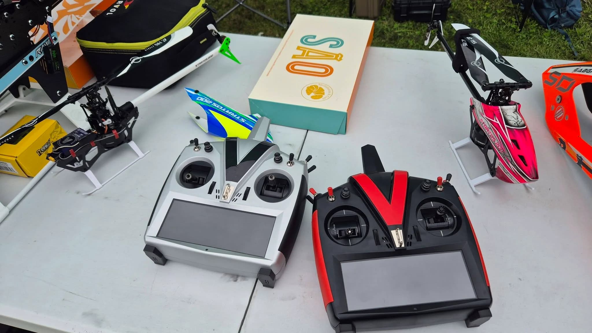 Helicópteristas RC en los 25 años del Club de Aeromodelistas Zárate