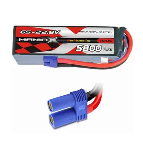 ManiaX 6S 5800mAh 22.8V High Voltage 100C