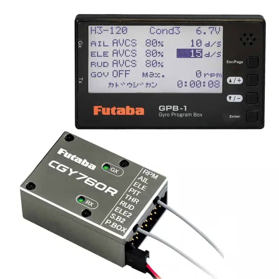Futaba CGY760R Helicopter 3D/F3C Flight Control Gyro